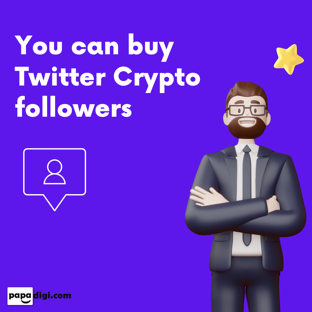 buy twitter crypto followers